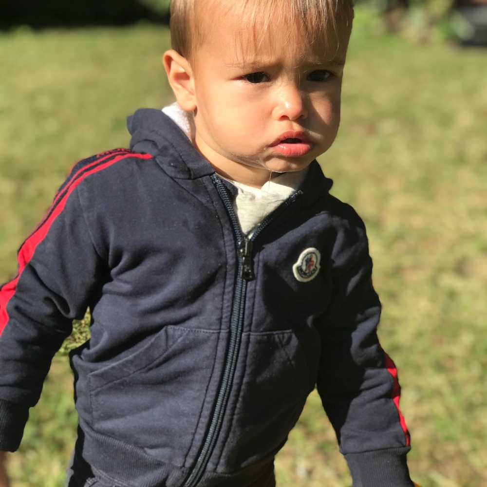 Moncler Enfant Tracksuit 9/12 mo